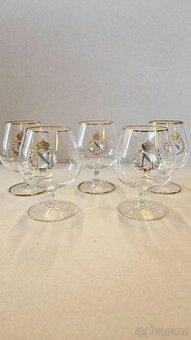 Napoelonky sklenice na koňak 5ks