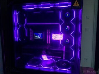 Herní PC sestava ROG, i9 13900ks, RTX 4090, Lian-Li větráčky