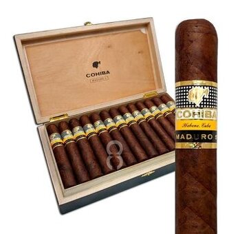 Kubánský doutník Cohiba Maduro Genios - box 25ks