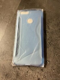 Tvrzení sklo a modrý zadní ochranný obsl