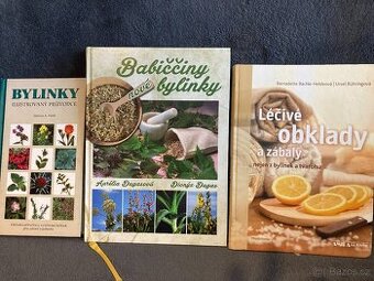 Knihy o bylinkách, léčivých zábalech