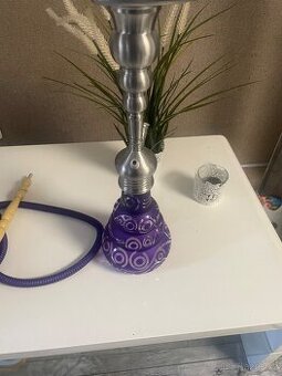 Vodní dýmka 65 cm, Aladin ROY 20 fialová