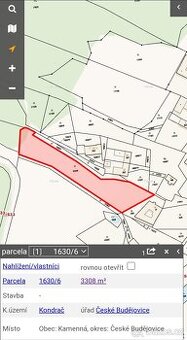 Prodej stavebního pozemku - 1