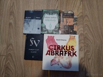 Knihy poezie, kus za 50,-