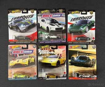 Hot wheels premium Aston, Lamborghini, Pininfarina