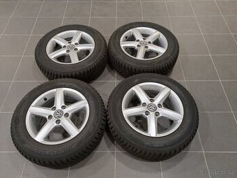 Alu kola Vw Golf 7 5x112 r 15  -Zimni pneu 7mm