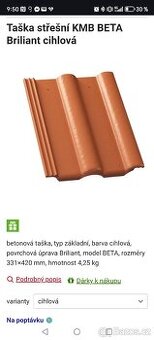 Prodám střešní tašku