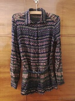 Košilová tunika, značka Oodji, velikost 38