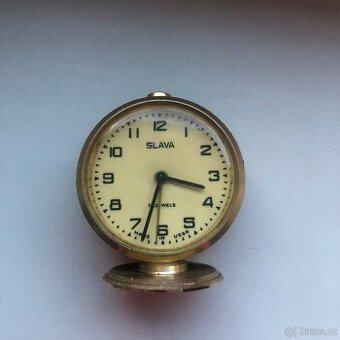 Hodiny/budík Slava