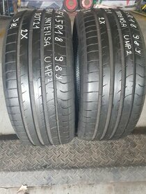 2× letní pneu 235/45R18 98y