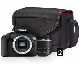 Canon EOS 2000D + EF-S 18-55 mm f/3,5-5,6 DC III VUK