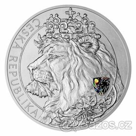 10 oz AG mince Český lev 2021 s hologramem pouze 300 kusů