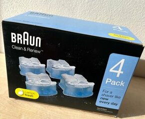 Braun Clean&Charge - náhradní náplně (pack 4ks)