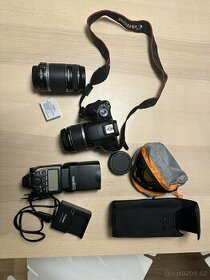 Fotoaparat Canon EDS 550D, EFS 55-250mm, Speedlite 580EX II - 1