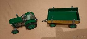 Traktor s vlekem