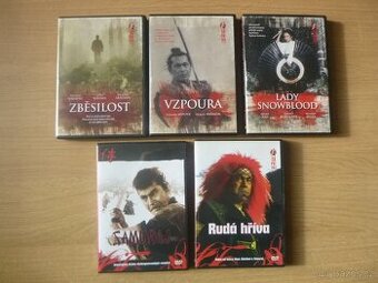 5x JAPONSKY SAMURAJSKY FILM cz titulky