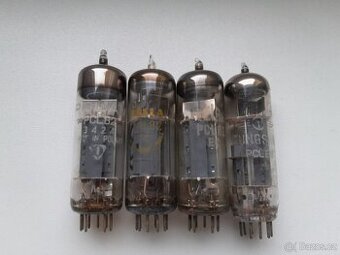 Elektronky PCL82 (3ks) + PCL86 (1ks)