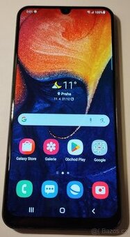 Prodám Samsung Galaxy A50, 4GB/128GB, stav B