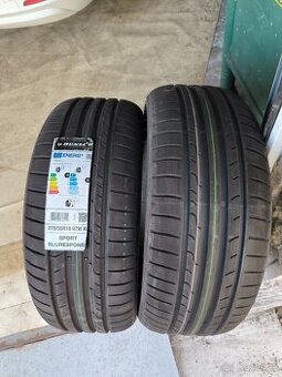 2x nové pneu 215/55/16 Dunlop