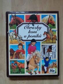 Kniha Obrázky koní a poníků, čtená - 1