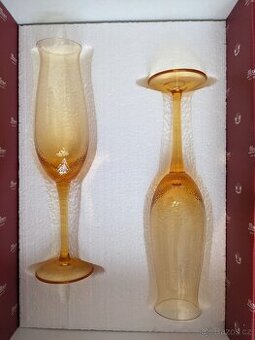 Moser Wellenspiel sklenka na sekt, 170 ml