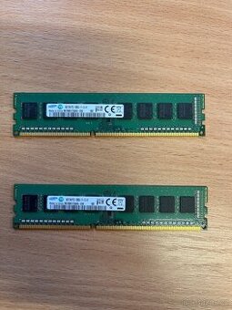 2x 4GB RAM DDR 3