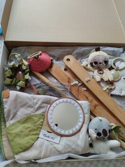 Tiny Love Hrací deka s dřevěnou hrazdou Boho Chic - 1