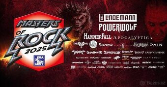 Masters of rock 2025, celofestivalova permanentka