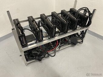 Mining Rig 6x Sapphire RX 5700XT