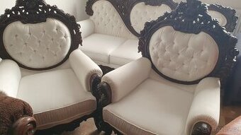 Štýlová sedačka z dovozu,nerozťahovacia,výrazna ZĽAVA - 1