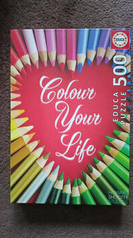 Colour your Life, 500 dílků, Educa puzzle