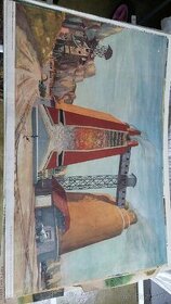 Školní plakát, vápenka, 1958