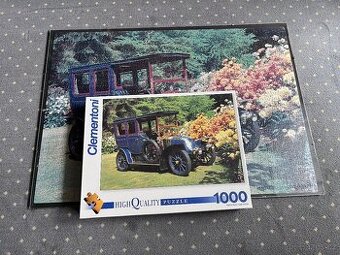 Puzzle Historické automobily