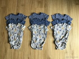 Tři sady po třech body H&M vel. 86