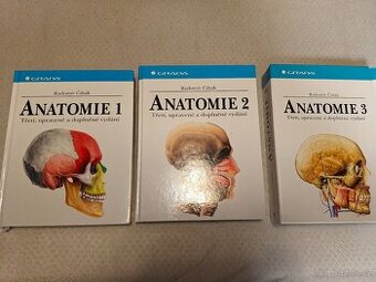 Anatomie Radomír Čihák, 3. vydání komplet sada