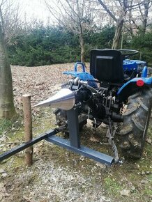 Kuželová štípačka na dřevo za malotraktor, velký traktor