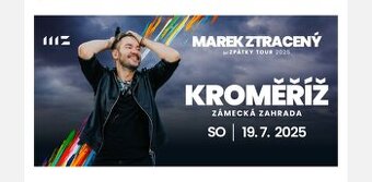 PRODEJ LÍSTKŮ – Marek Ztracený / Kroměříž / 19. 7. 2025