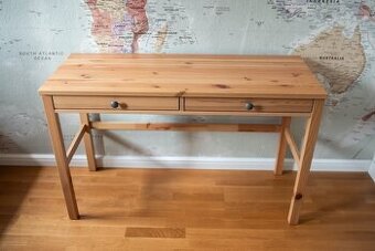 Psací, pracovní stůl Ikea Hemnes se 2 zásuvkami