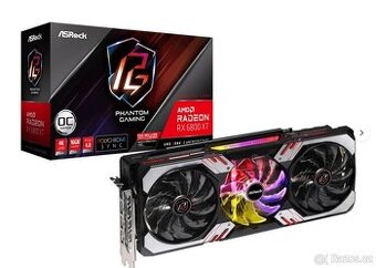 ASRock Radeon RX 6800 XT Phantom Gaming 16 GB - top, záruka