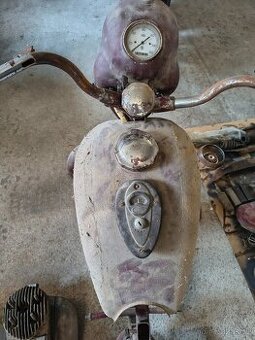 Jawa 250 Pérák, typ 11, rok 1948 – nálezový stav