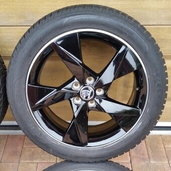 ALU kola ŠKODA SCALA 5x100 R17 NOVÁ zimní sada 205/50 r17