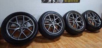 Alu kola R17 5x112 BBS + zimní pneu 225/50/17 GoodYear