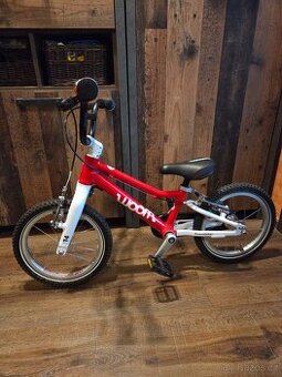 Woom 2 - červená barva