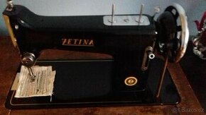 Prodám starožitný šicí stroj Zetina - symb. cena 200 Kč