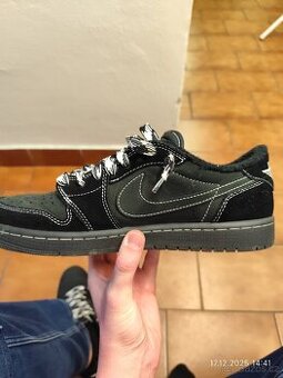 Prodám ne moc použité boty Nike Traviss Scott black phantom