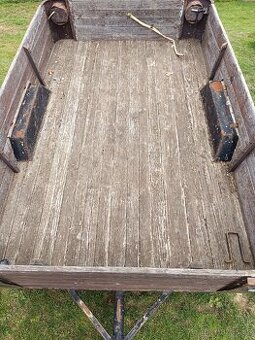 Prodám přívěsný vozík vlastní výroby na papírech