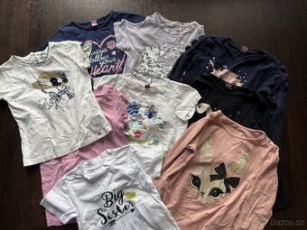 8x tričko 122/128