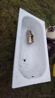 Vana plechová smaltovaná 140x70cm