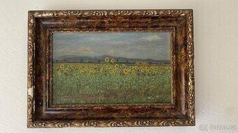 Starý malovaný obraz..