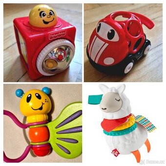 Dřevěné a plastové motorické hračky Ball Fisher-Price Hess